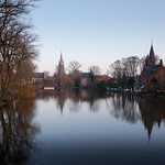 Brugge Minnewater Panorama