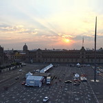 The Zocalo of Mexico City