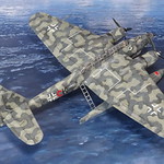 1:72 Heinkel He 115 D-4b, &lsquo;6I+CK&rsquo; of the 2./SAGr 130, Deutsche Seeluftstreitkr&auml;fte; Hafrsfjord (Stavanger), Norway, 1944 (Whif/Matchbox kit conversion)