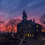Mackay Hall Sunset