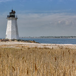 Black Rock Harbor Light (1823), Fayerweather Island, Seaside Park, Bridgeport, Connecticut