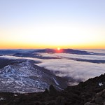 Sunset and Undercast