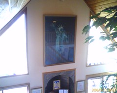 Statue of Liberty photo in my mom's house