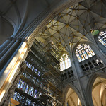 East Window Scaffolding