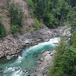 Fraser River Canyon from the Rocky Mountaineer, British Columbia, Canada