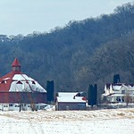 Round barn in the valley
