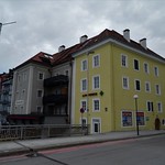 Kufstein, Tyrol, state of Austria (the art of public places at the historic center of Kufstein) - Unterer Stadtplatz (Apotheke Zum Tiroler Adler)