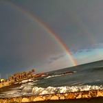 rainbow ...somewere over the sea