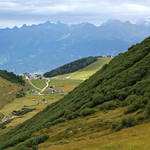 Mittelstation Komperdell. Serfaus. Tirol.