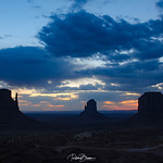 Early morning at Monument Valley