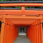 Inari Shrine, Suizenji Jojuen Garden 水前寺成趣園, Kumamoto, Kumamoto Prefecture, Kyushu, Japan