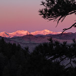 Winter Sunrise on the Continental Divide