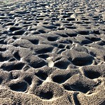 The sand under the sea