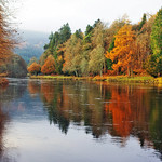 The river Tay Late Autumn Colours