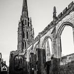 Coventry old cathedral ruins
