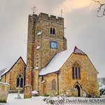 In The Snow - Boxley Church