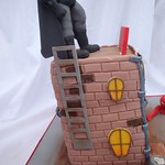 Batman/Spiderman cake