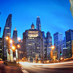 A Mag Night Along the Mag Mile in HDR