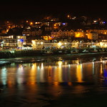West Looe by night, HDR