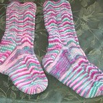Pink Rob M Socks