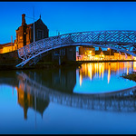 Godmanchester - City Lights Underneath the Chinese Bridge on the Great River Ouse