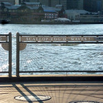 Walt Whitman at The Fulton Ferry Landing