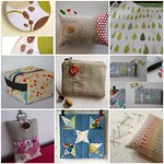 pretty {little} pouch swap mosaic