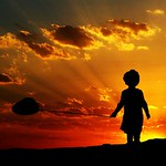 Child & Sunset
