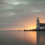 Sunrise near the lighthouse