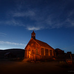 Bodie Church at Blue Hour