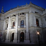 Wien, 1, Bezirk (Universit&auml;tsring), el Burgtheater (Teatro imperial de la corte)