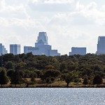 Dallas over White Rock Lake