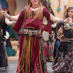 Belly dancer at the 2014 Original Renaissance Pleasure Faire