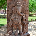India - Gujarat - Bhujodi - Hiralaxmi Memorial Craft Park - Ganesha - 6