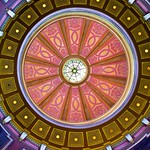 Montgomery Al ~ Alabama State Capitol ~ Interior Dome