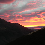 A stunning sunrise over Torres Del Paine National Park