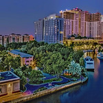 View of downtown Fort Lauderdale, Florida, USA / Venice of America