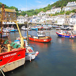 POLPERRO...FISHING BOATS.