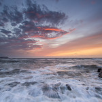 Parton rough sea sunset 2
