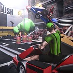 #367. Janguea en carros, motoras y limosinas Llena su tanque de adrenalina Cuando escucha reggaeton en las bocinas