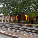 Some Amtrak Action in Ashland, VA -- 5 Photos