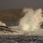 The white sound of troubled waters, Rolling around itself. Rises in great ridges, And crashes against the sky. In mighty Noes! And a mighty Yes!