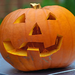 Carved pumpkin