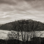 Cima dell'Uomo over the clouds