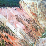 Yellowstone National Park - Grand Canyon of the Yellowstone - Wyoming - 1978