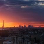A Great Place to Watch the Sunset over Paris