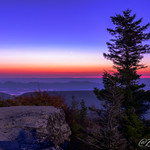 Bear Rock in the twilight