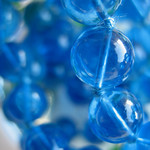 Blue beads