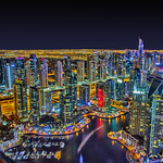 Dubai Marina at Night
