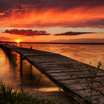 Hitchcock Road end endless sunset